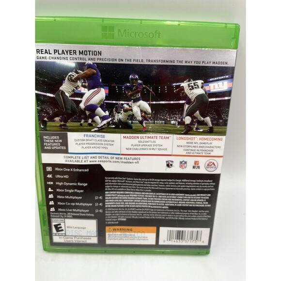 Madden NFL 19 - Xbox One CIB! Complete! *Tested* Works Perfectly! - Picture 3 of 6